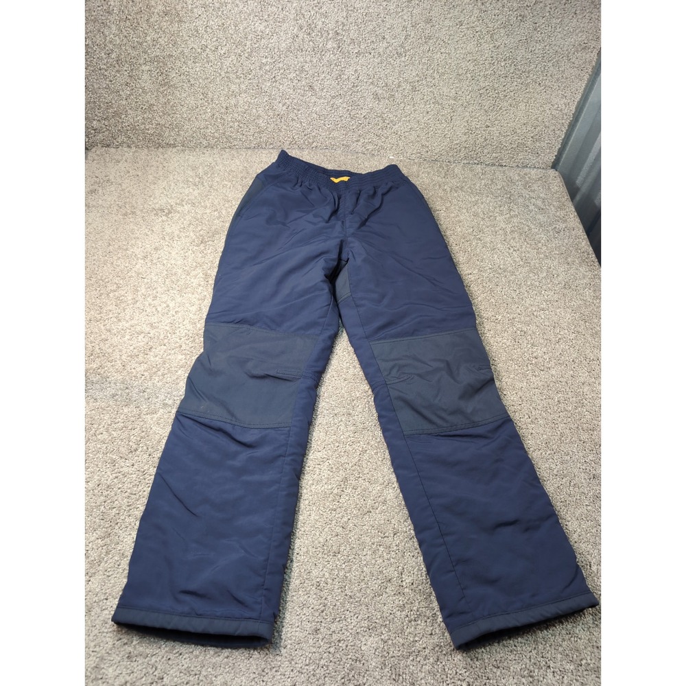 LLBean‎ Kids Youth Ski Snow Pants Insulated Waterproof Size L14-16 Navy Blue